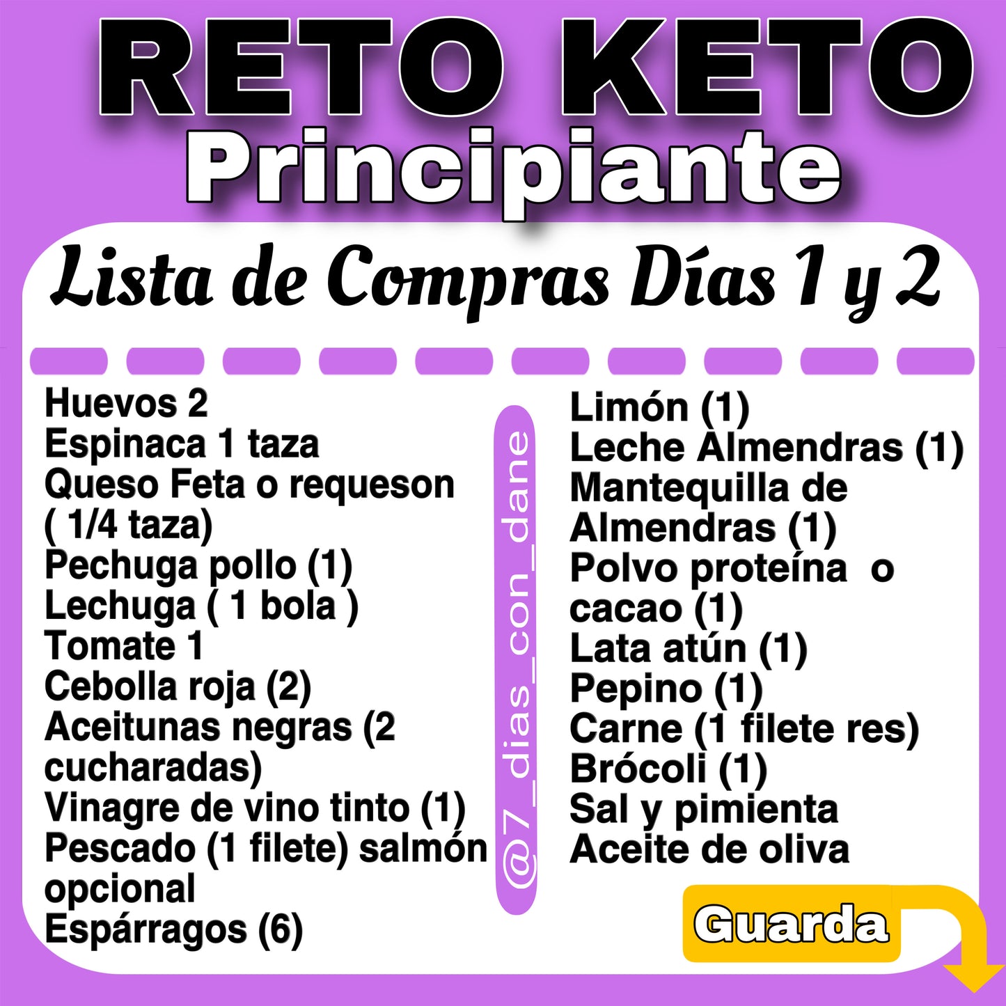 RETO KETO PRINCIPIANTE DE 14 DIAS - Programa Multimedia Interactivo