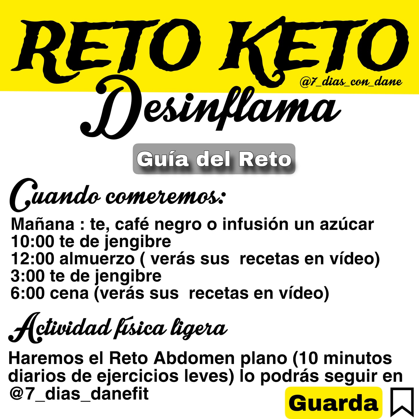RETO KETO DESINFLAMA 12 DIAS 2024!!
